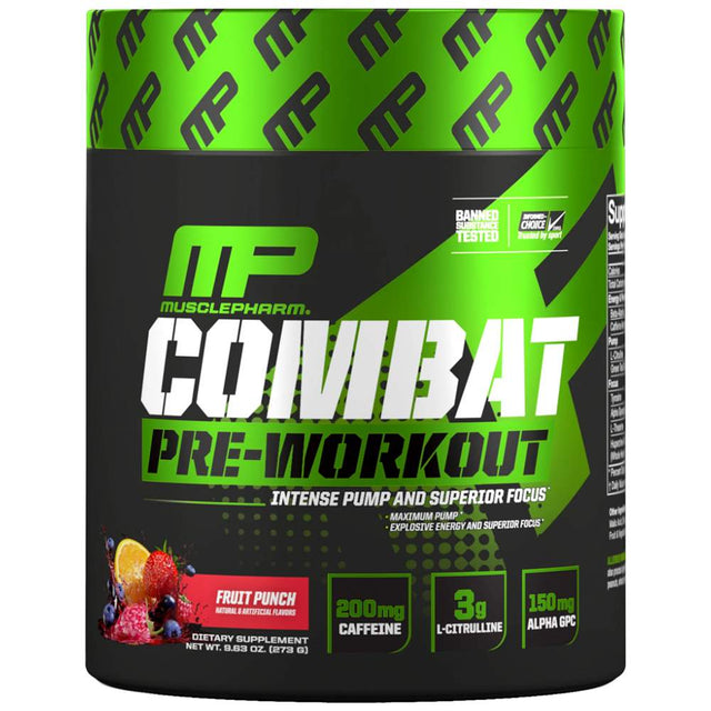 Combat Pre-Workout 273 грама  Muscle Pharm - Nutra Best Bulgaria
