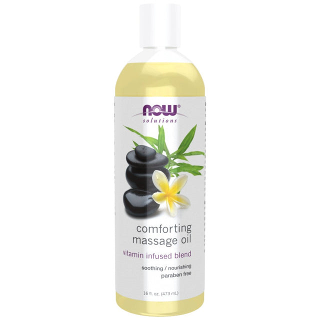 Comforting Massage Oil | Paraben Free - 473 мл  NOW Foods - Nutra Best Bulgaria