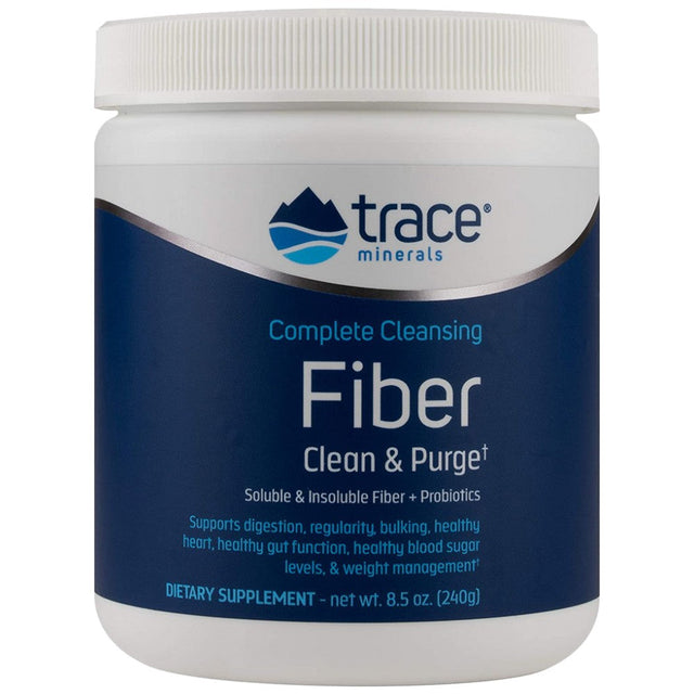Complete Cleansing Fiber / Clean & Purge - 240 грама  Trace Minerals - Nutra Best Bulgaria