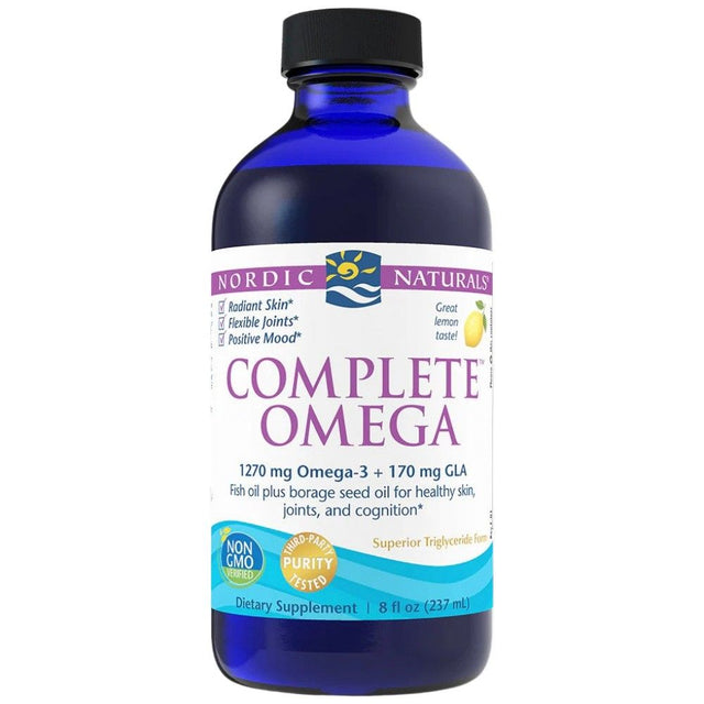 Complete Omega Liquid 1270 mg - 237 мл  Nordic Naturals - Nutra Best Bulgaria