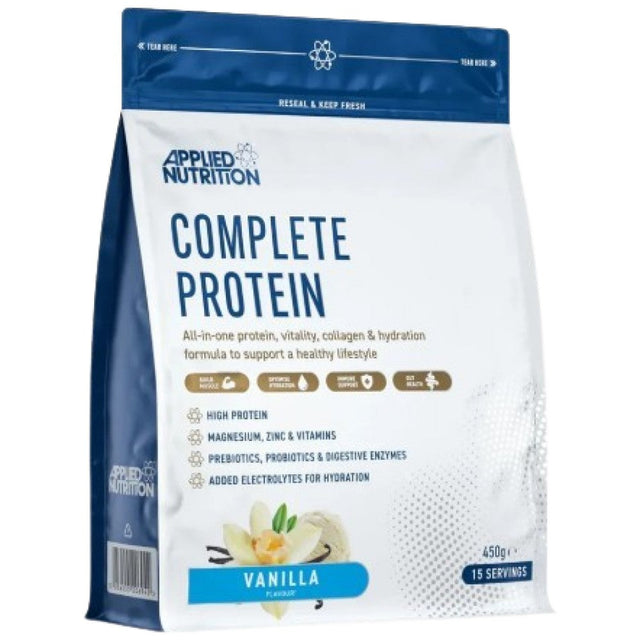 Complete Protein | with Collagen, Magnesium & Probiotics - 450 грама  Applied Nutrition - Nutra Best Bulgaria