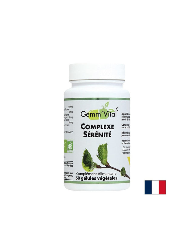 Антистрес билкова формула - Complexe Serenite, 60 капсули  Vit'all Plus - Nutra Best Bulgaria