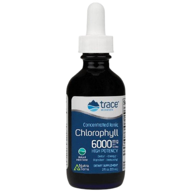Concentrated Ionic Chlorophyll - 59 мл  Trace Minerals - Nutra Best Bulgaria