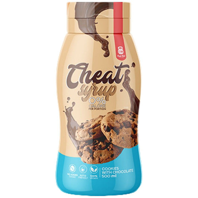 Cookie with Chocolate / 0 Calorie Syrup - 500 мл  Cheat Meal - Nutra Best Bulgaria