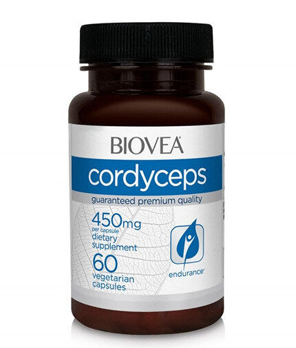 Cordyceps 450 mg / 60 Caps  Biovea - Nutra Best Bulgaria