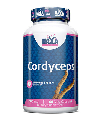 Cordyceps 500mg / 60 Vcaps.  Haya Labs - Nutra Best Bulgaria