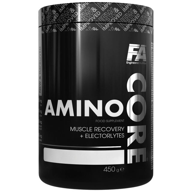 Core Amino | BCAA + EAA + Electrolytes - 450 грама  FA Nutrition - Nutra Best Bulgaria