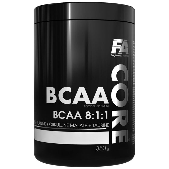 Core BCAA 8:1:1 | with Citrulline & Beta-Alanine - 350 грама  FA Nutrition - Nutra Best Bulgaria