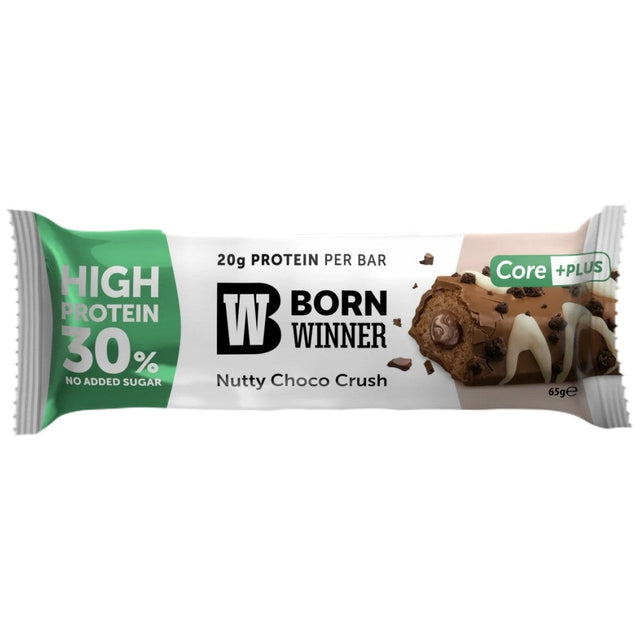 Core PLUS 30% High Protein Bar - 65 грама  Born Winner - Nutra Best Bulgaria