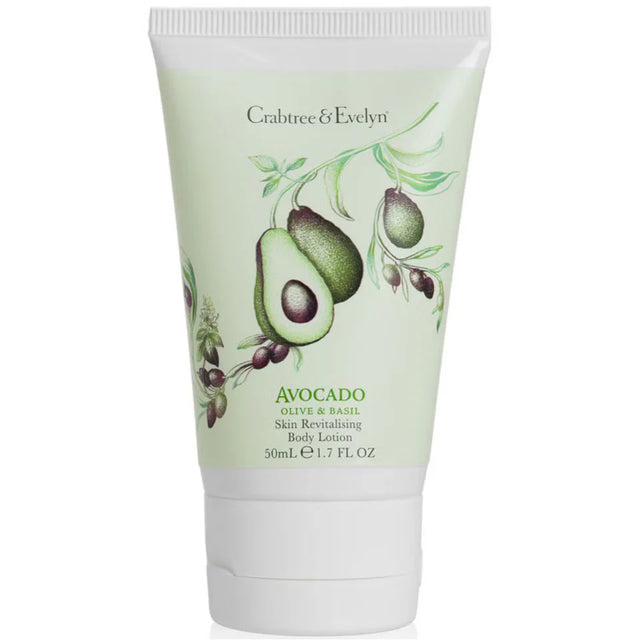 Crabtree & Evelyn, Avocado Olive & Basil, Revitalising, Body Lotion, 50 ml  Crabtree & Evelyn - Nutra Best Bulgaria