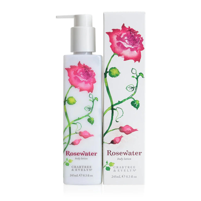 Crabtree & Evelyn, Rosewater, Moisturizing, Body Lotion, 245 ml  Crabtree & Evelyn - Nutra Best Bulgaria