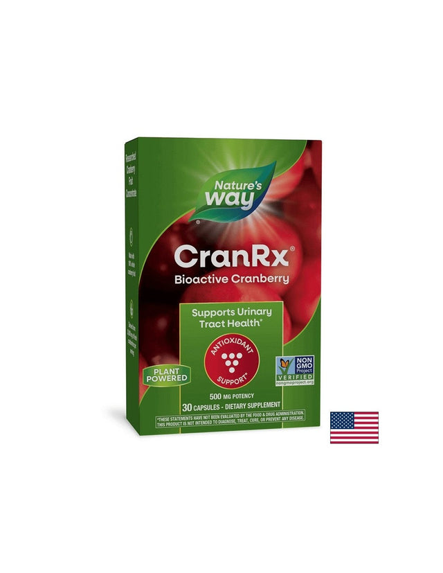 CranRx Urinary Tract Health - 30 капсули  Nature’s Way - Nutra Best Bulgaria