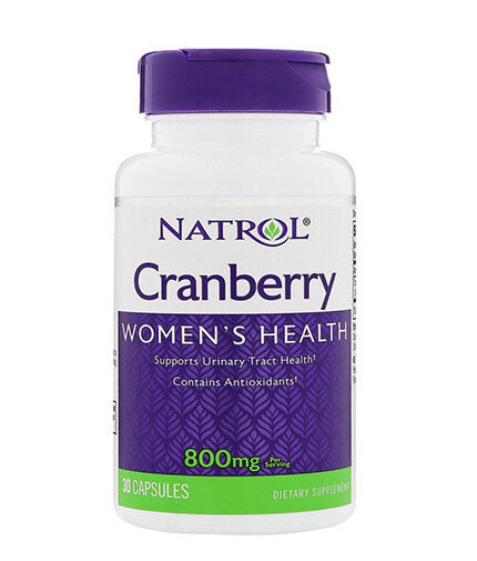Cranberry 800mg. / 30 Caps.  Natrol - Nutra Best Bulgaria