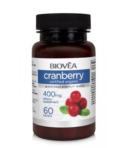 Cranberry Organic / 60 Caps  Biovea - Nutra Best Bulgaria