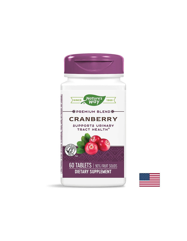 Cranberry Standardized 430 mg - 60 Таблетки  Nature’s Way - Nutra Best Bulgaria