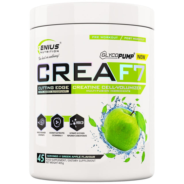 Crea F7 - 405 грама  Genius Nutrition - Nutra Best Bulgaria
