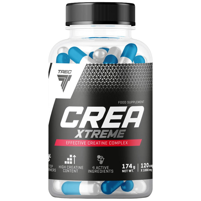 Crea Xtreme | Creatine Matrix - 120 капсули  Trec Nutrition - Nutra Best Bulgaria