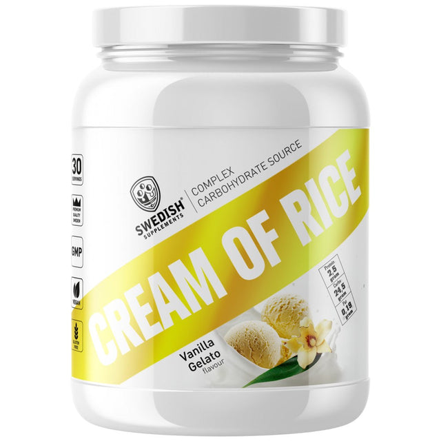 Cream of Rice | Complex Carbohydrate Source - 1000 грама  Swedish Supplements - Nutra Best Bulgaria