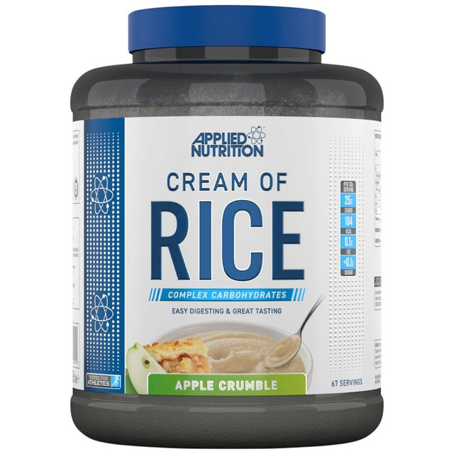 Cream of Rice | Easy Digesting & Great Tasting Complex Carbohydrates - 2000 грама  Applied Nutrition - Nutra Best Bulgaria