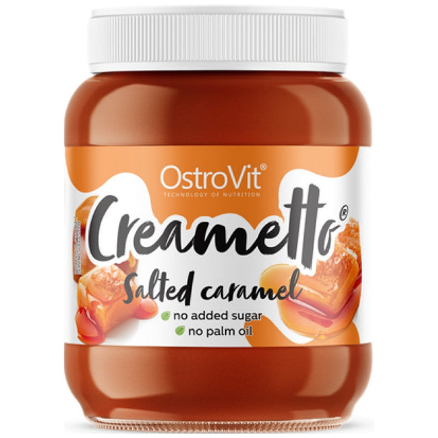 Creametto / Protein Spread / Salted Caramel 350 грама  OstroVit - Nutra Best Bulgaria