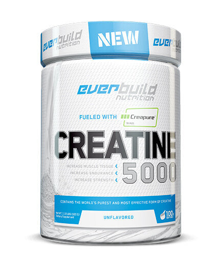 Creapure Creatine 5000® / 500g  EVERBUILD - Nutra Best Bulgaria