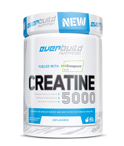 Creapure® Creatine Monohydrate 5000 / 200 g  EVERBUILD - Nutra Best Bulgaria