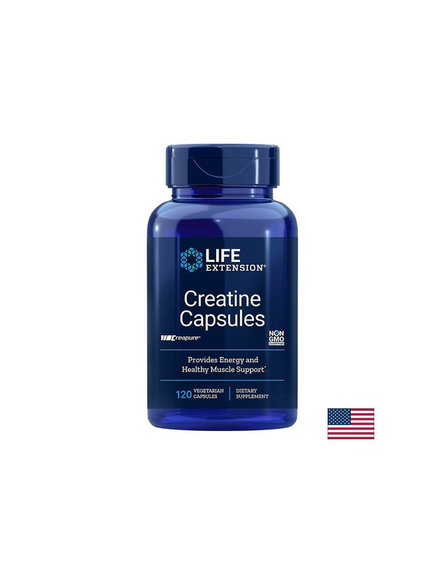 Creatine/ Креатин 500 mg х 120 капсули  Life Extension - Nutra Best Bulgaria
