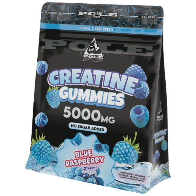 Creatine Gummies 5000 mg - 60 желирани бонбони  Pole Nutrition - Nutra Best Bulgaria
