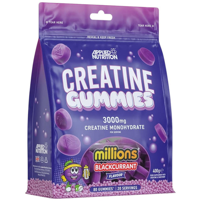 Creatine Gummies 750 mg - 80 желирани бонбони  Applied Nutrition - Nutra Best Bulgaria