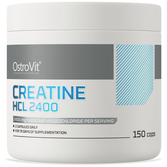 Creatine HCL 2400 / Creatine Hydrochloride - 150 капсули  OstroVit - Nutra Best Bulgaria