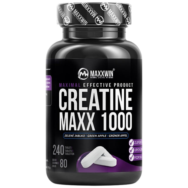 Creatine MAXX 1000 | Chewable - 240 Таблетки  MAXXWIN - Nutra Best Bulgaria