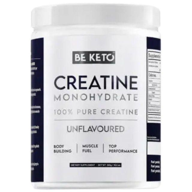 Creatine Monohydrate - 100% Pure - 300 грама  BeKeto™ - Nutra Best Bulgaria
