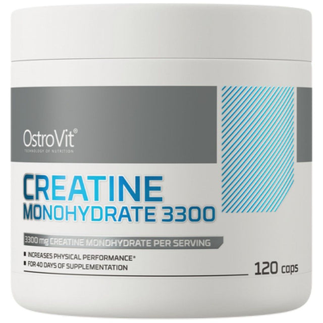 Creatine Monohydrate 3300 - 120 капсули  OstroVit - Nutra Best Bulgaria