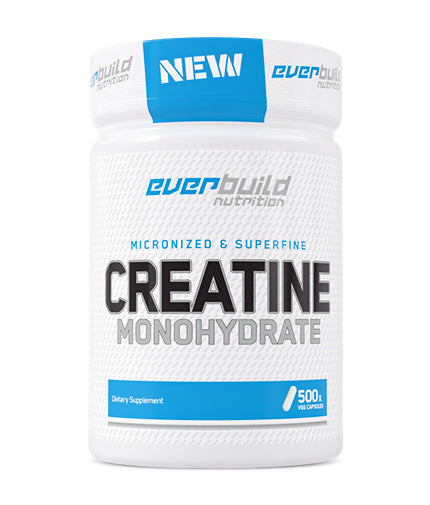 Creatine Monohydrate / 500 Caps  EVERBUILD - Nutra Best Bulgaria