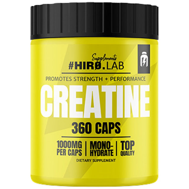 Creatine Monohydrate Caps - 360 капсули  Hero.Lab - Nutra Best Bulgaria