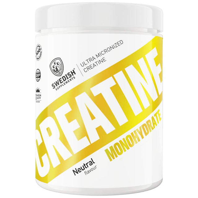 Creatine Monohydrate / Extra Micronized - 500 грама  Swedish Supplements - Nutra Best Bulgaria