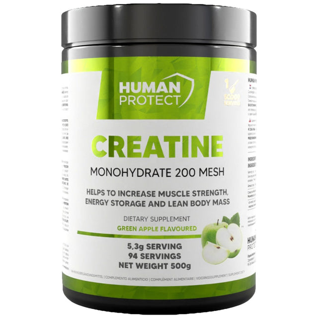 Creatine Monohydrate Powder - 500 грама  Human Protect - Nutra Best Bulgaria