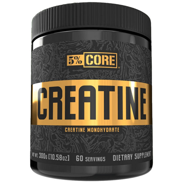 Creatine Monohydrate Powder | Core Series - 300 грама  Rich Piana 5% Nutrition - Nutra Best Bulgaria