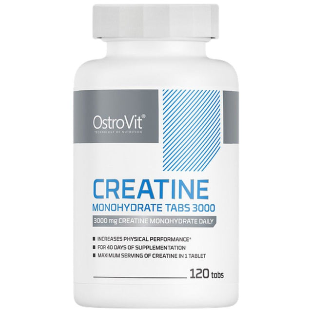 Creatine Monohydrate Tabs 3000 - 120 Таблетки  OstroVit - Nutra Best Bulgaria
