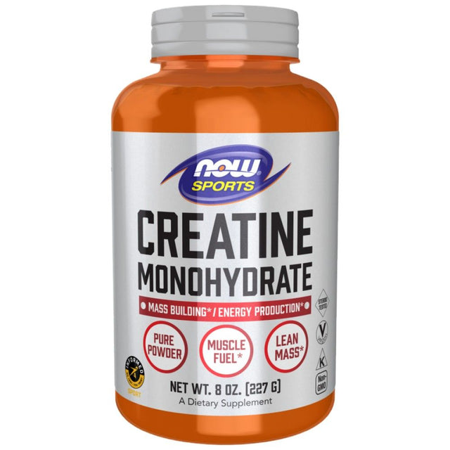 Creatine Powder - 227 грама  NOW Foods - Nutra Best Bulgaria