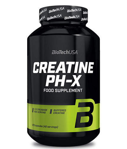 Creatine pH-X / 210 Caps  BioTech USA - Nutra Best Bulgaria