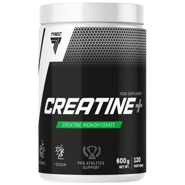 Creatine+ | with Sodium & Vitamin C - 600 грама  Trec Nutrition - Nutra Best Bulgaria