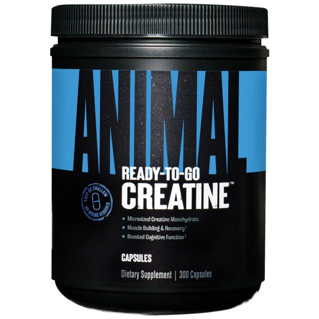 Animal Creatine Micronized Capsules - 300 капсули - Nutra Best Bulgaria