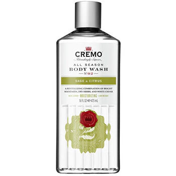 Cremo - Sage & Citrus Body Wash - 473ml  Cremo - Nutra Best Bulgaria