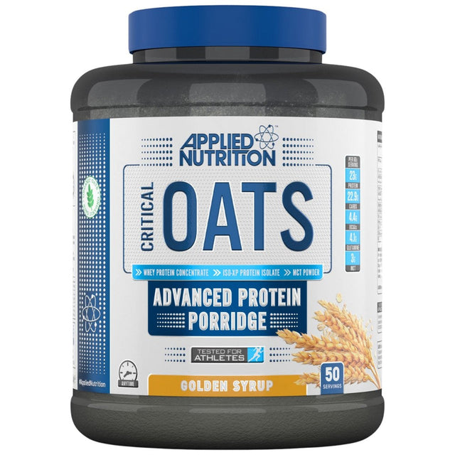 Critical Oats | Protein Porridge Powder - 3000 грама  Applied Nutrition - Nutra Best Bulgaria