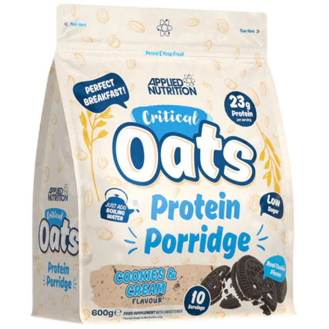 Critical Oats | Protein Porridge Powder - 600 грама  Applied Nutrition - Nutra Best Bulgaria