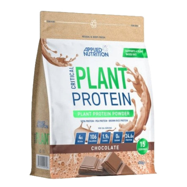 Critical Plant Protein - 450 грама  Applied Nutrition - Nutra Best Bulgaria
