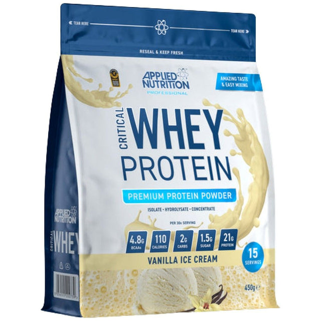 Critical Whey | Advanced Protein Blend - 450 грама  Applied Nutrition - Nutra Best Bulgaria