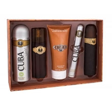 Cuba - Cuba Must Have Gold Gift Set EDT 100 ml, 35 ml EDT, After Shave 100 ml shower gel 200 ml and 200 ml deospray -  Cuba - Nutra Best Bulgaria