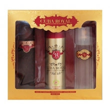 Cuba - Cuba Royal Gift Set 100 ml EDT, After Shave (after shave) Royal 100 ml and 200 ml Royal deospray - 100ml  Cuba - Nutra Best Bulgaria
